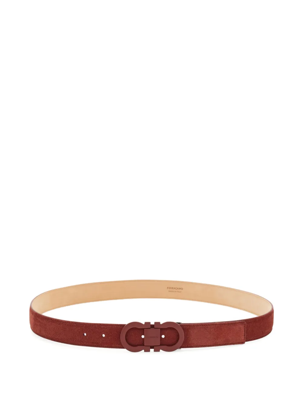 Ferragamo Cinto com fivela Gancini | Vermelho | Image 1