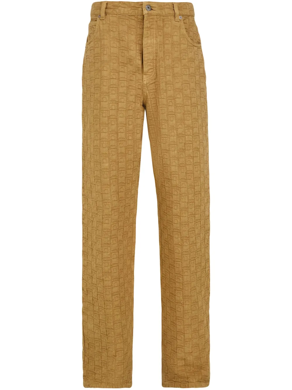 Ferragamo Monogram jeans | Neutrals | Image 1