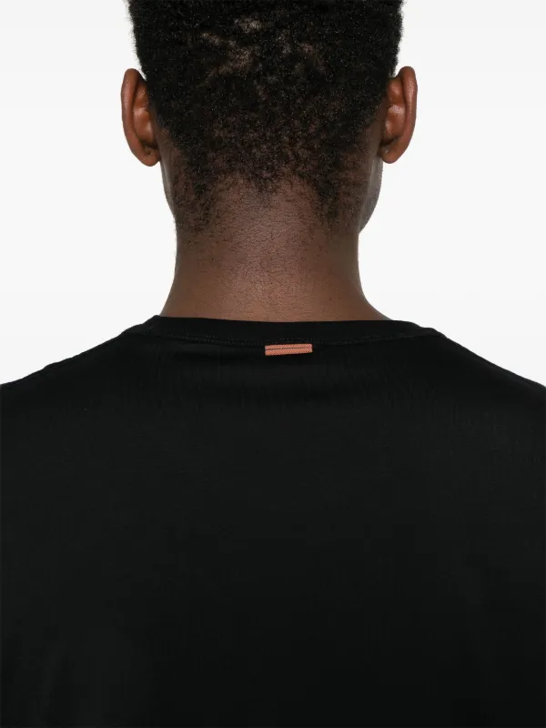Zegna コットン Tシャツ | ブラック | FARFETCH JP
