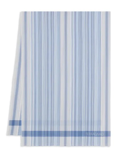 Ferragamo striped scarf