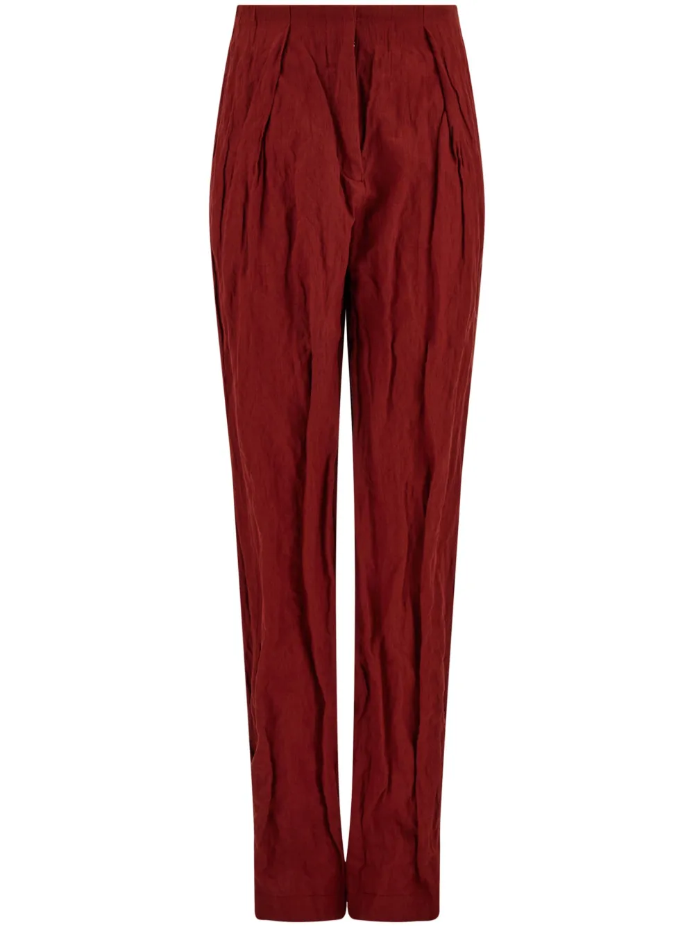 Ferragamo Gekreukte broek Rood