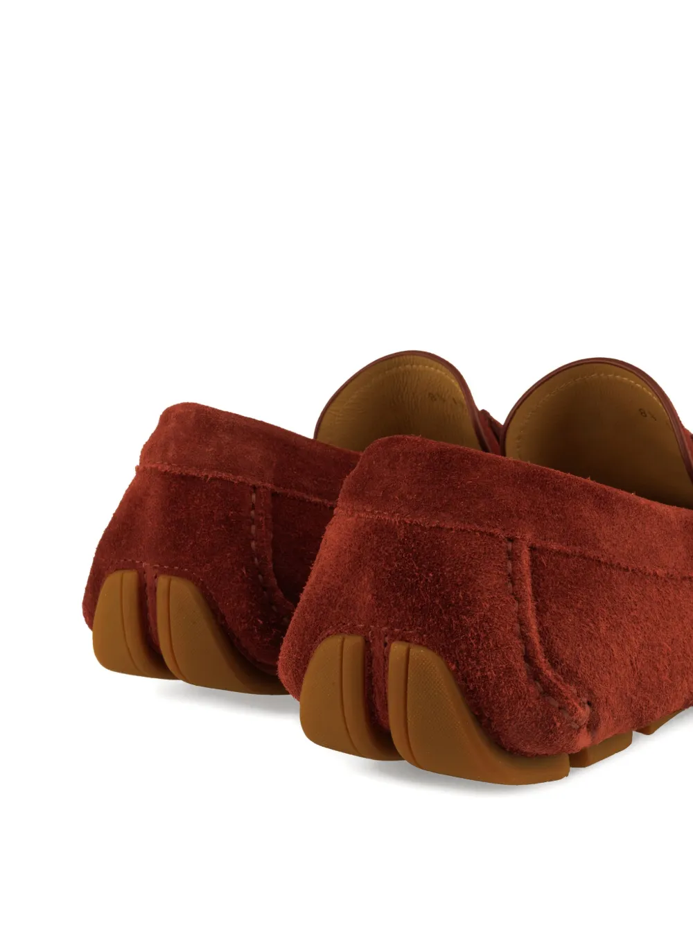 Ferragamo Gancini loafers Red