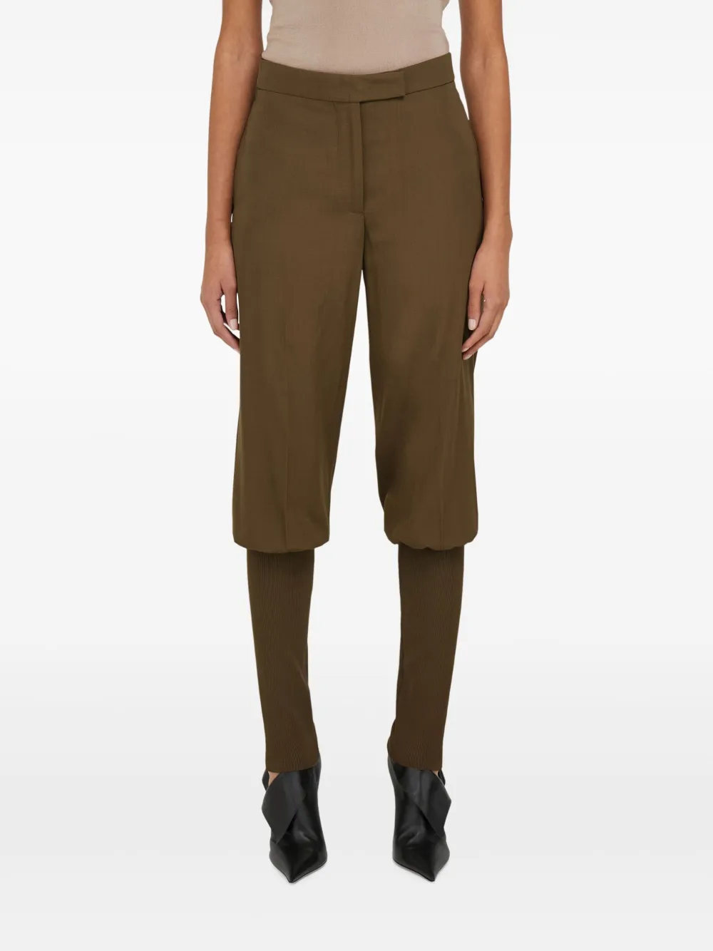 Ferragamo Pantalon Groen