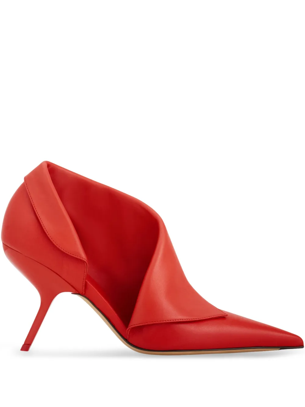 Ferragamo 85mm Eva pumps Red