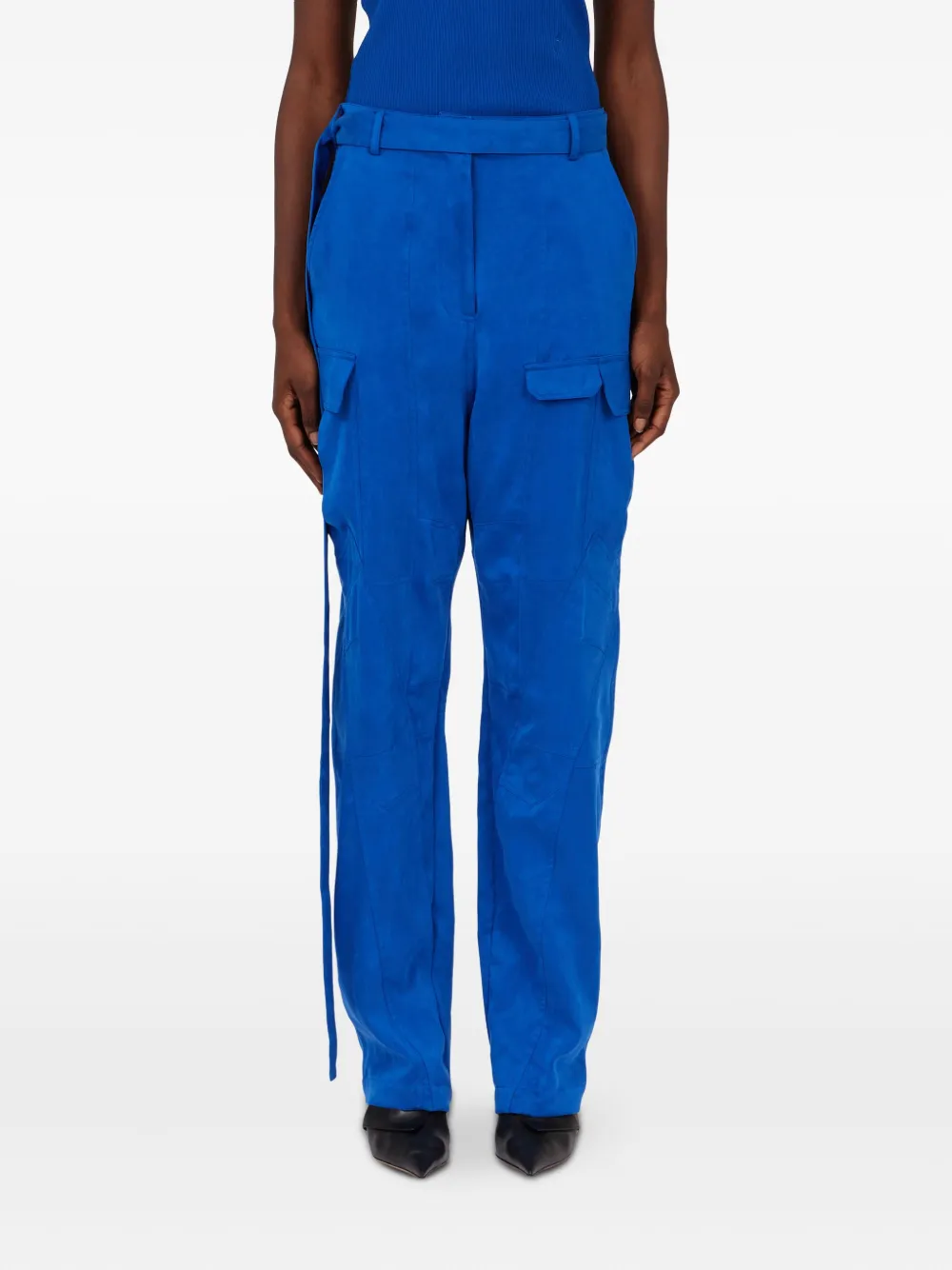 Ferragamo Cargo straight broek Blauw