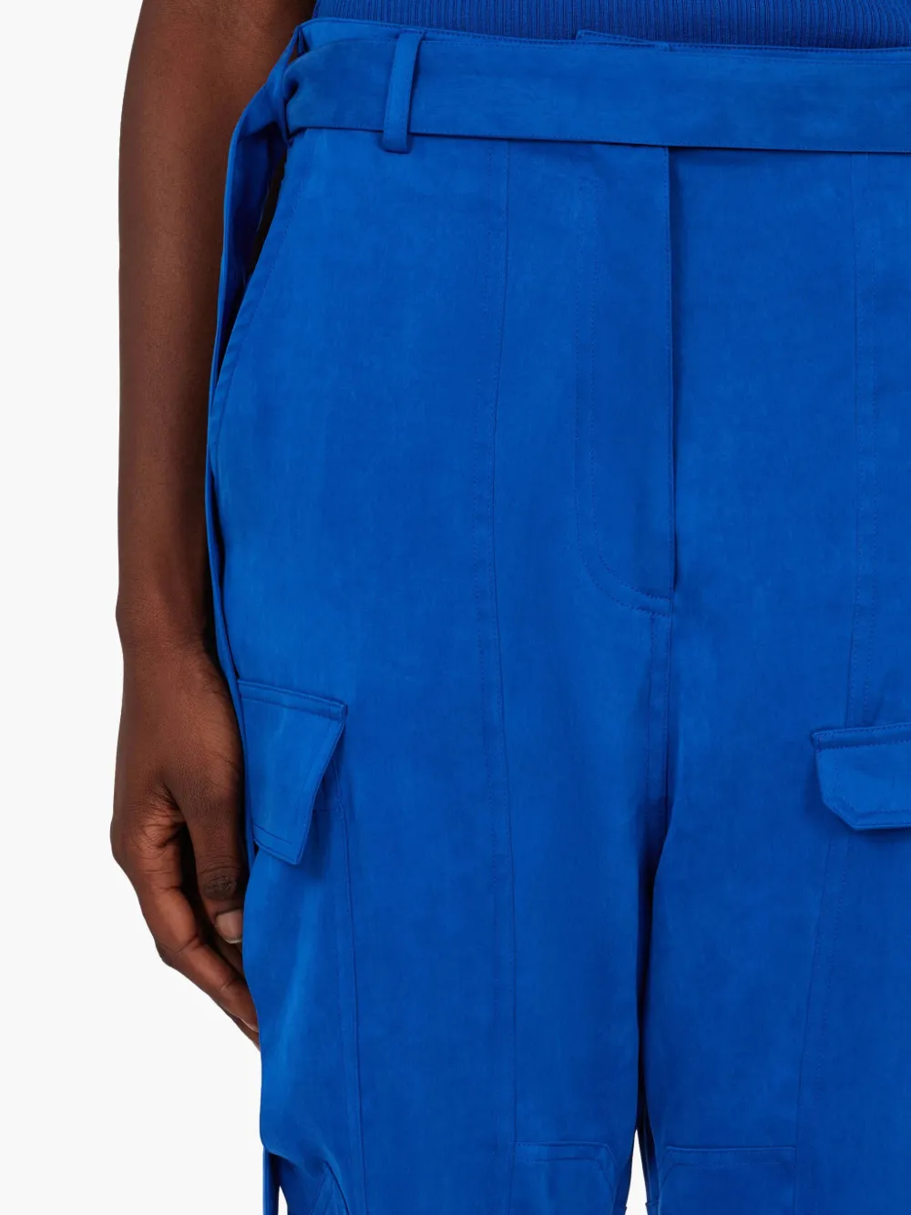 Ferragamo Cargo straight broek Blauw