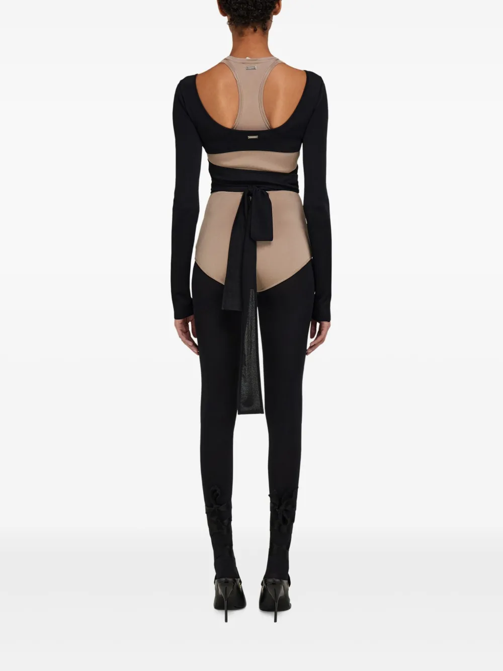 Ferragamo Cache-Coeur trui Zwart