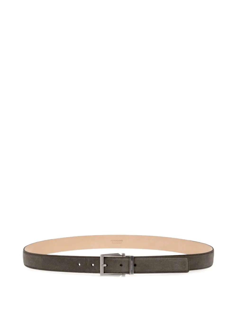 Ferragamo suede leather belt | Grey | Image 1