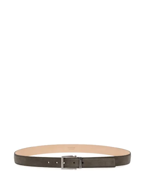 Ferragamo suede leather belt