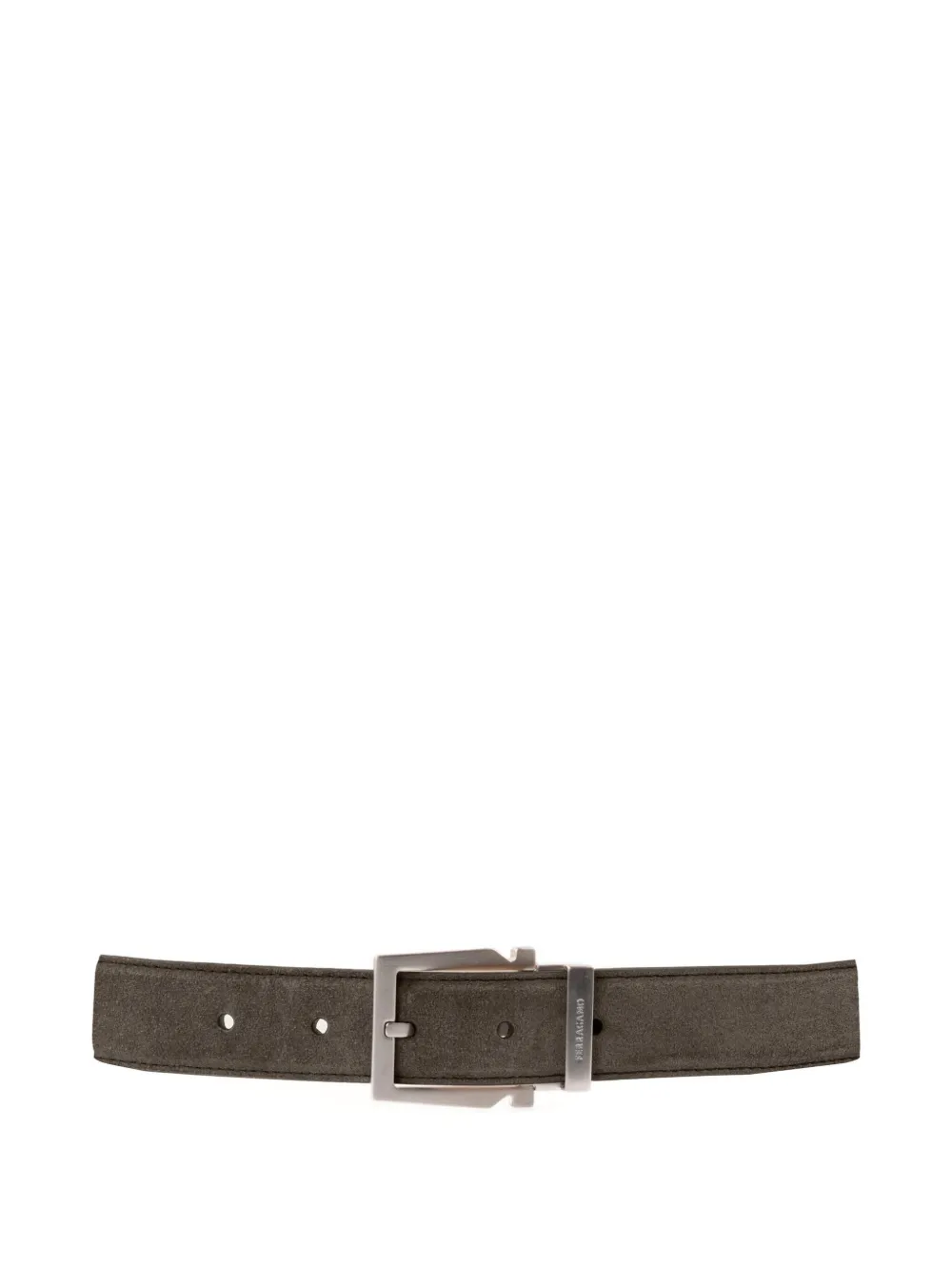 Ferragamo Suede Leather Belt
