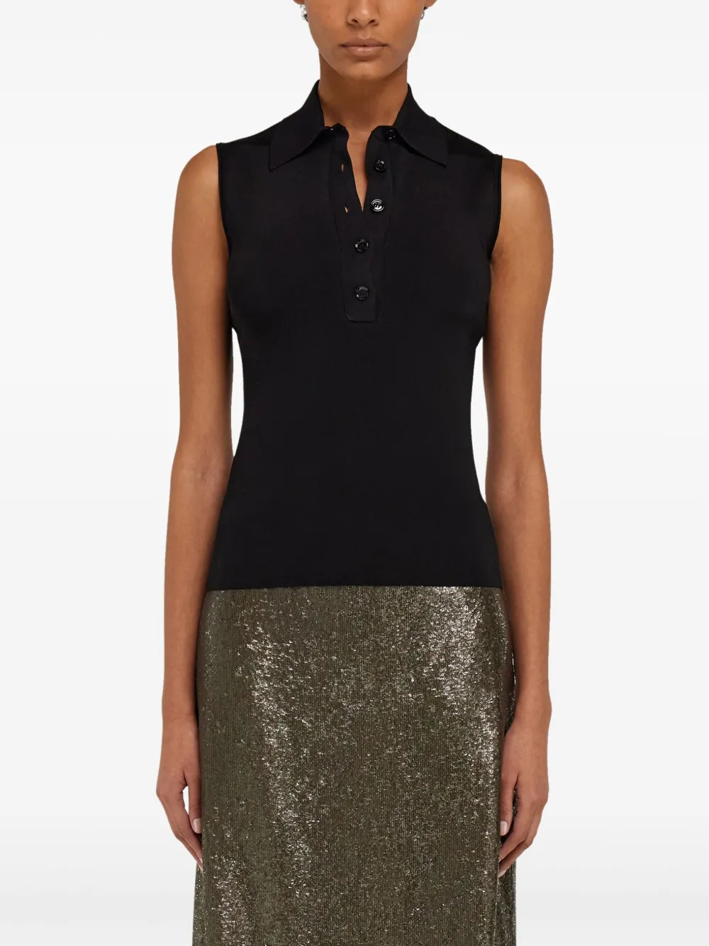 Ferragamo Oliver polotop Zwart