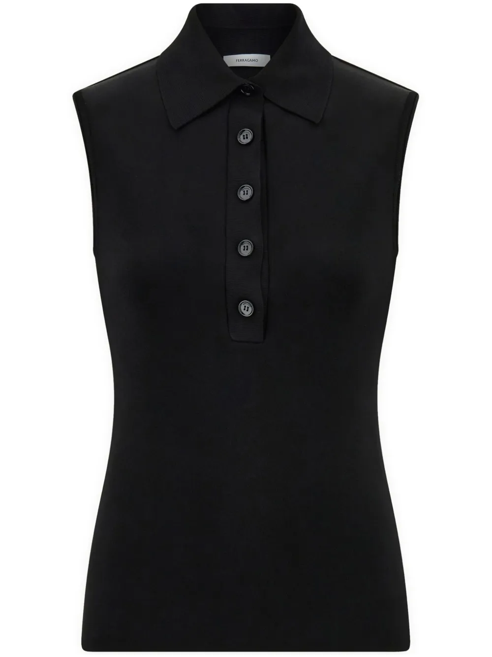 Ferragamo playera tipo polo Oliver | negro | Image 1