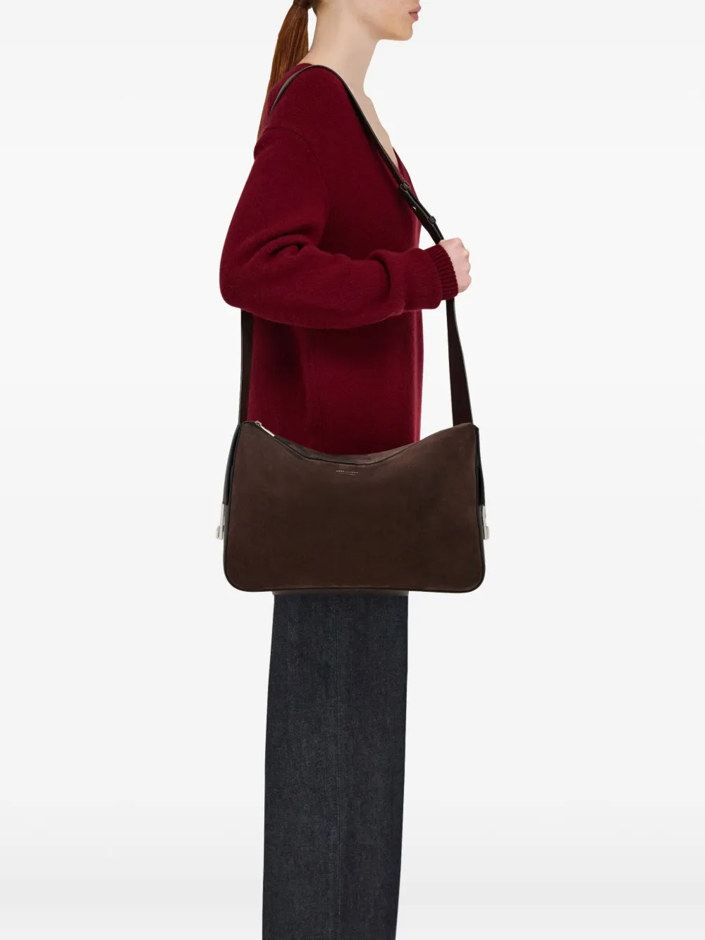 FERRAGAMO LEATHER CROSS BODY BAG