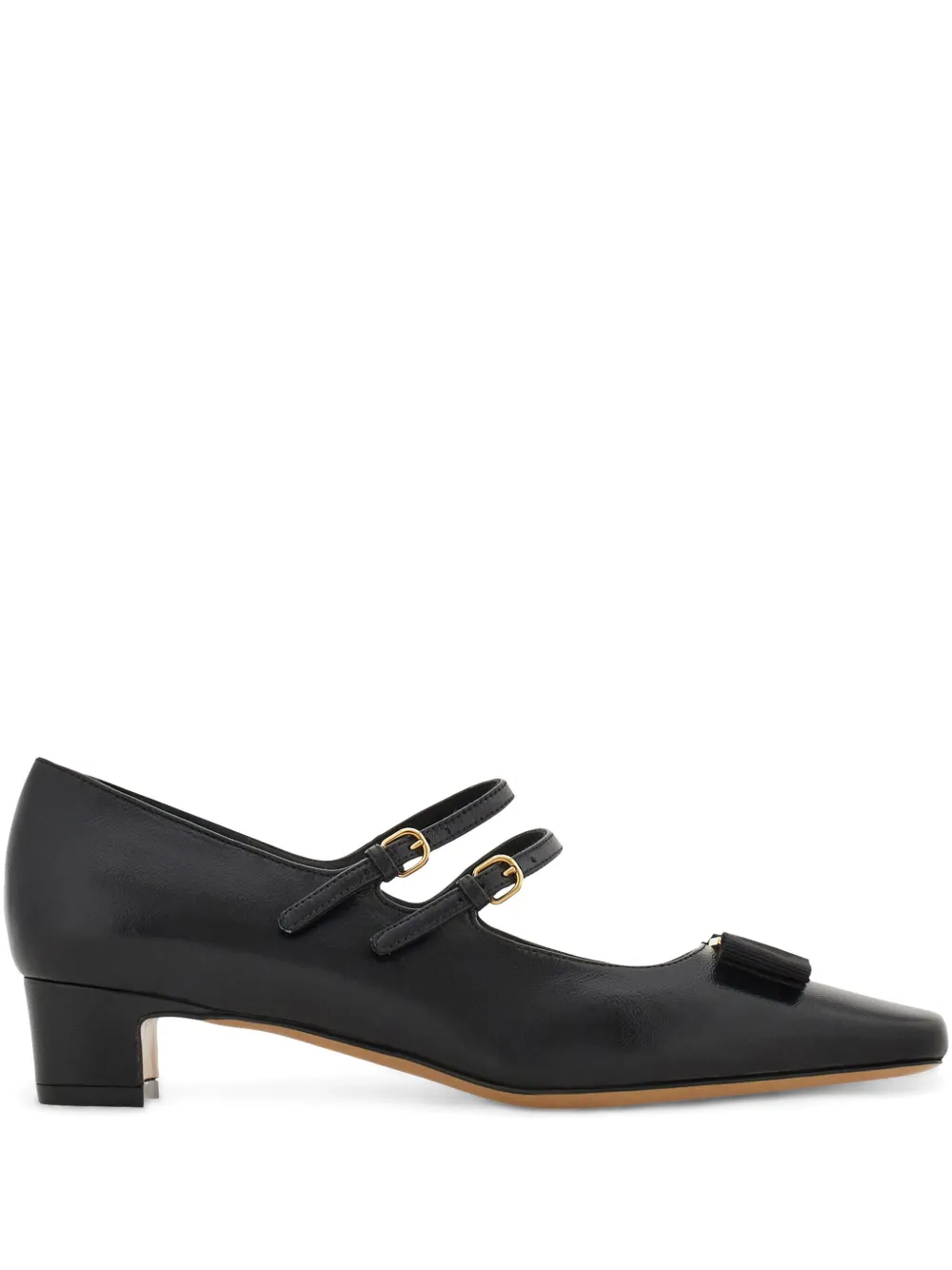 Ferragamo 30mm Vara Bow pumps Black