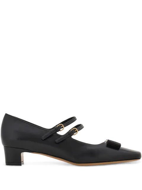 Ferragamo zapatillas Vara Bow con tacón de 30mm