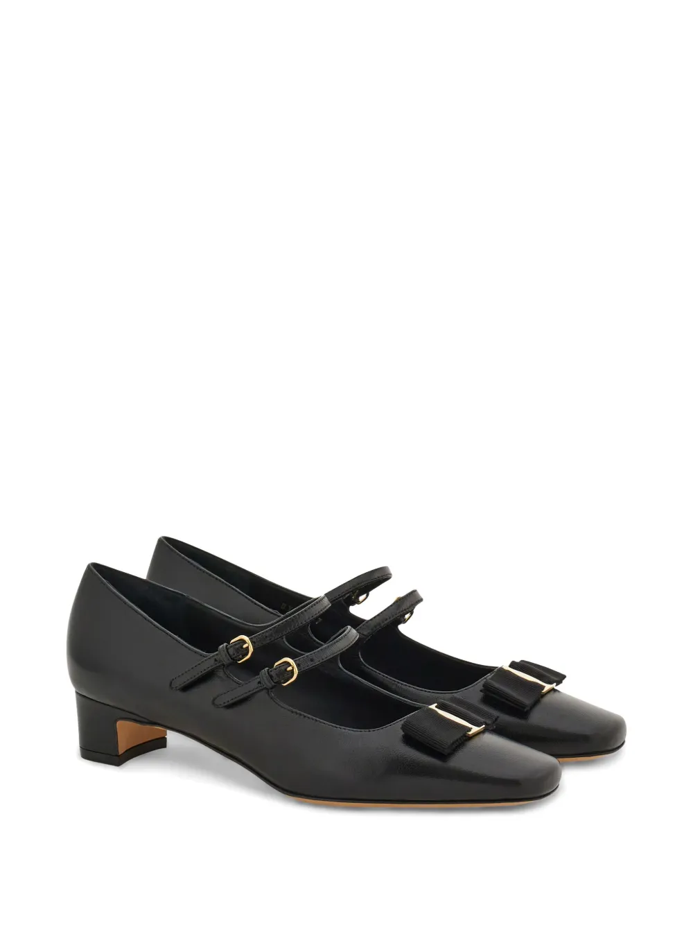 Ferragamo 30mm Vara Bow pumps Black