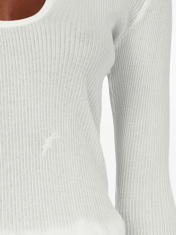 Tシャツ・カットソー FERRAGAMO Shaped neckline sweater Ferragamo Sweaters and pullovers for Women | Online Sale up