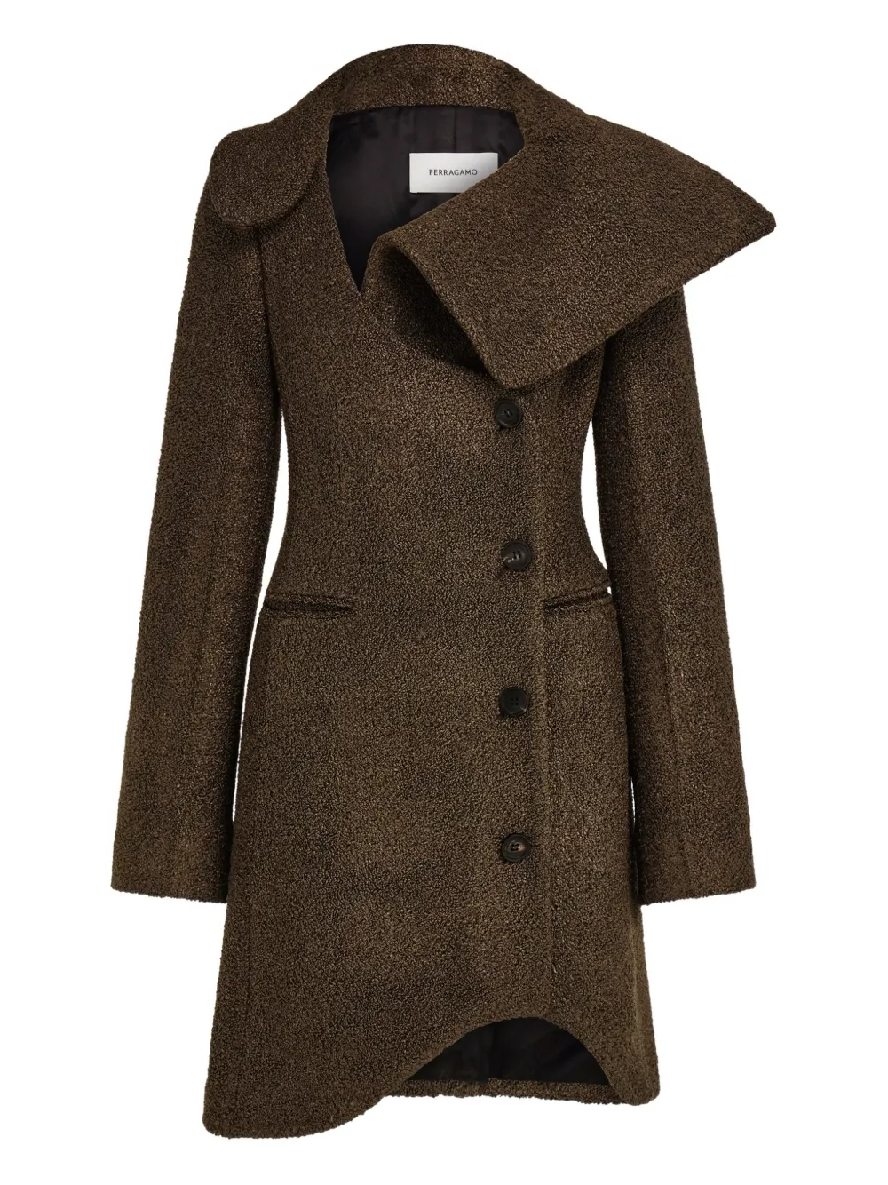Ferragamo sculptural coat | Green | Image 1
