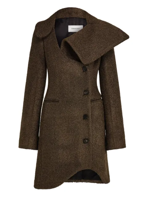 Ferragamo sculptural coat