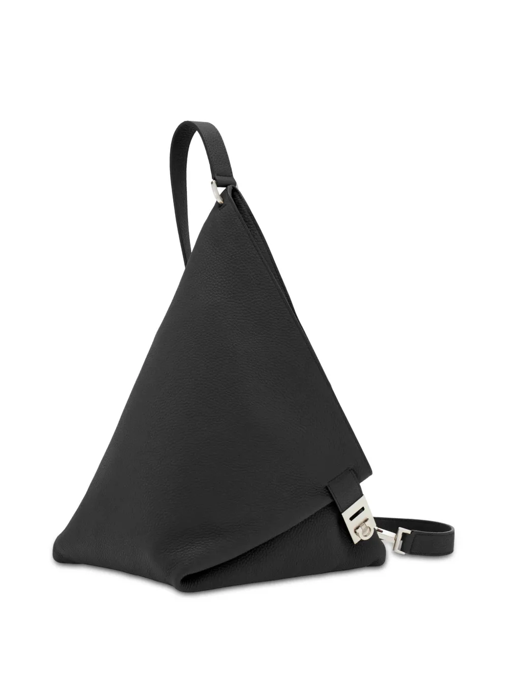 FERRAGAMO LEATHER SHOULDER BAG