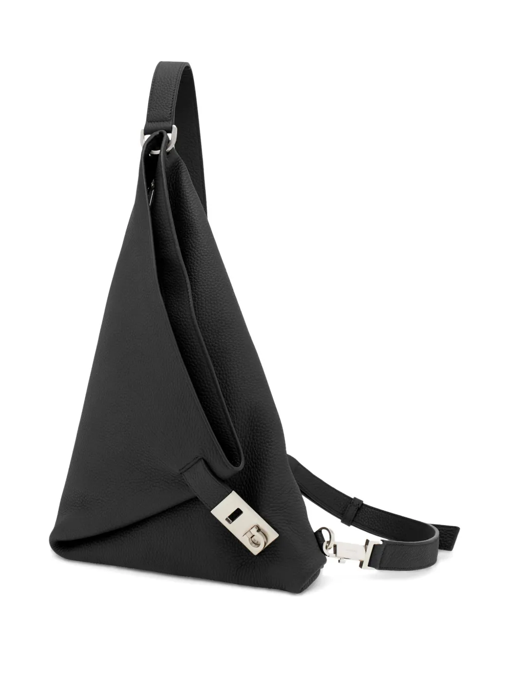 FERRAGAMO LEATHER SHOULDER BAG