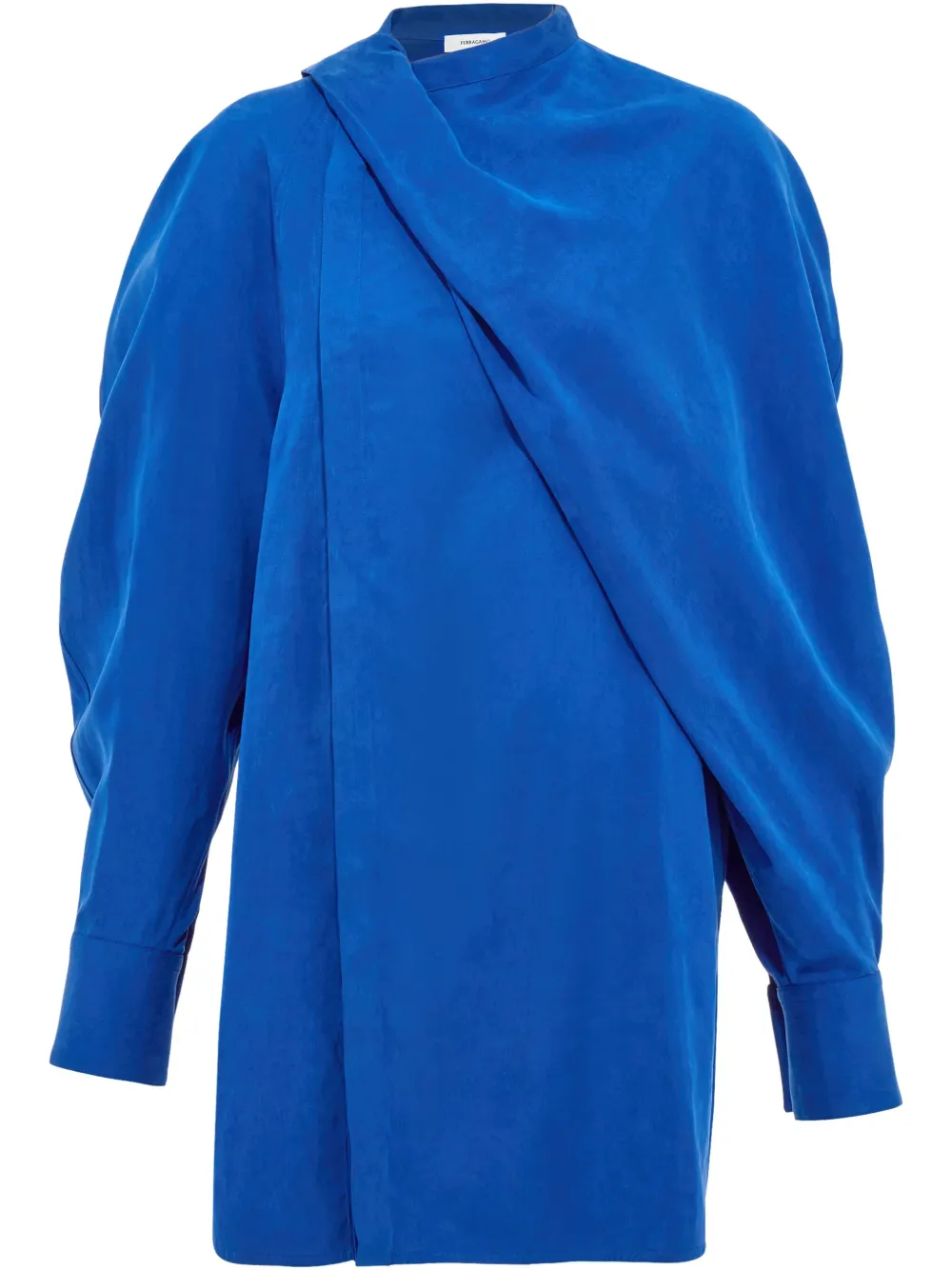 Ferragamo camisa asimétrica | azul | Image 1