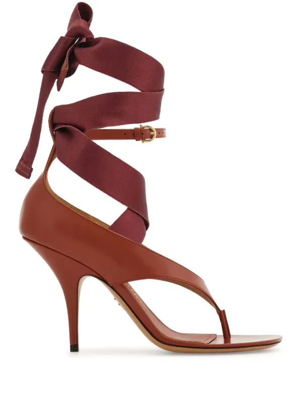 サンダル・ミュール FERRAGAMO FW24 ERMELIA SANDAL 95 T (01J198777167 001) Ermelia Heel 95mm | FERRAGAMO | elysewalker