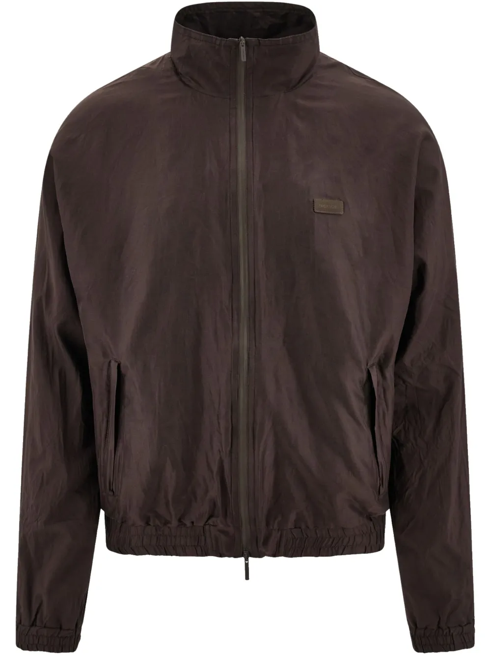 Ferragamo zip-up bomber jacket | Brown | Image 1