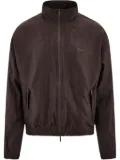 Ferragamo zip-up bomber jacket - Brown