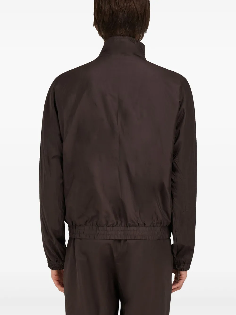 Ferragamo Bomberjack met rits Bruin
