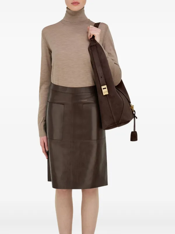 ショルダーバッグ・ポシェット FERRAGAMO SHOULDER BAGS BROWN Ferragamo Hobo S Shoulder Bag | Brown | FARFETCH