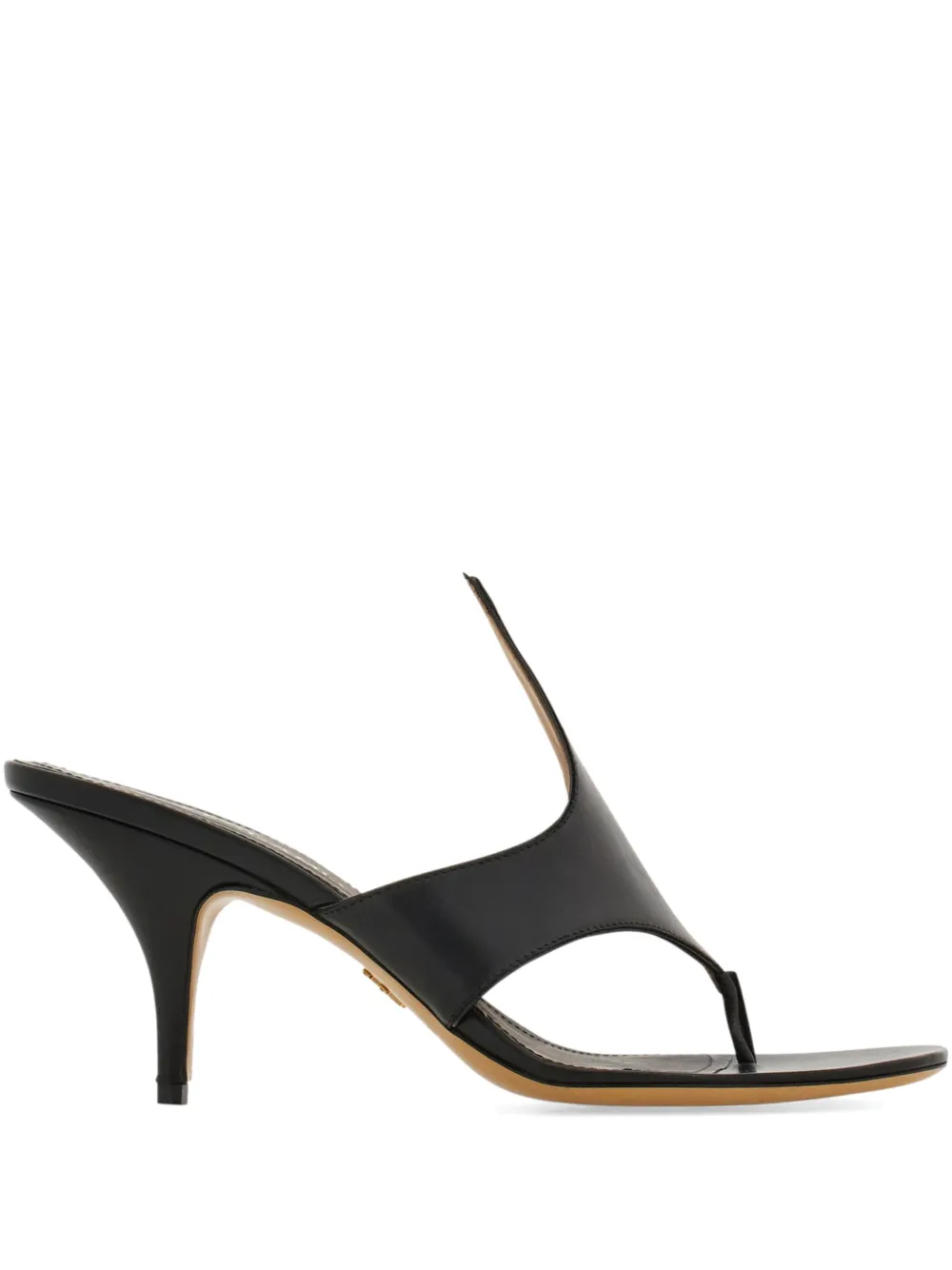 Ferragamo 70mm Fiamma mules Black