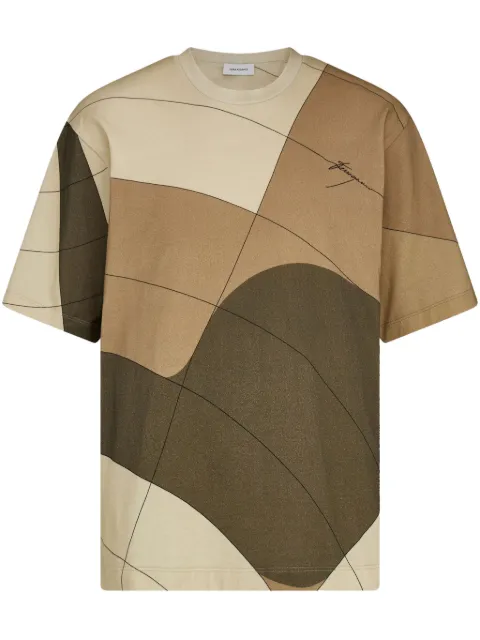 Ferragamo abstract-print T-shirt