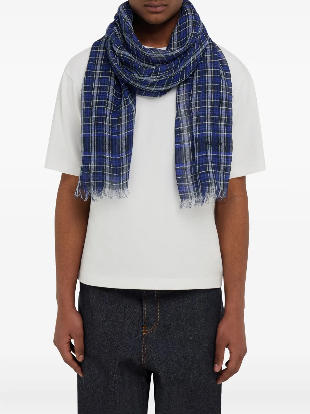 Ferragamo Sciarpa con motivo tartan | Accessori | Image 4
