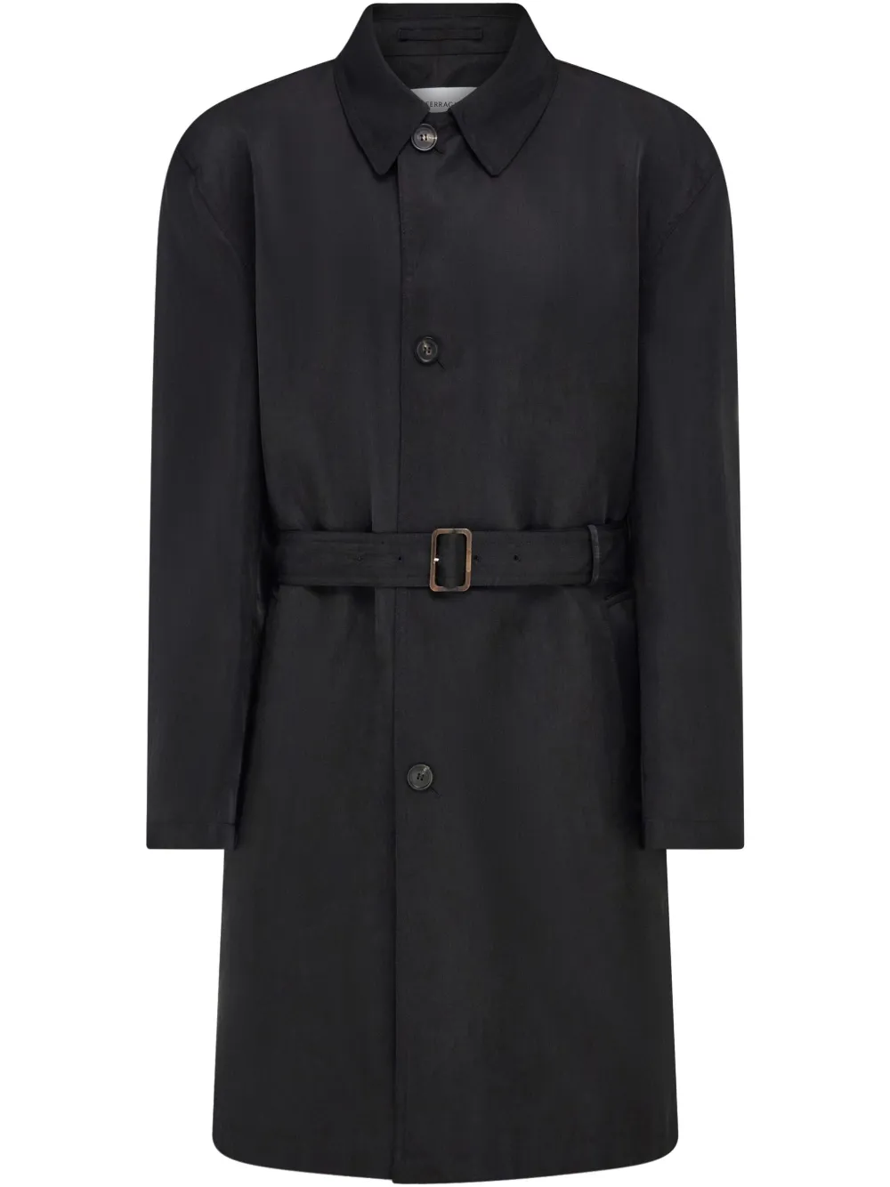 Ferragamo belted coat | Black | Image 1