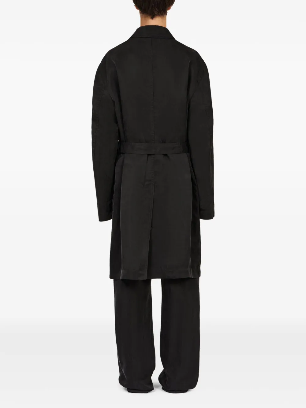 Ferragamo Jas met ceintuur Zwart