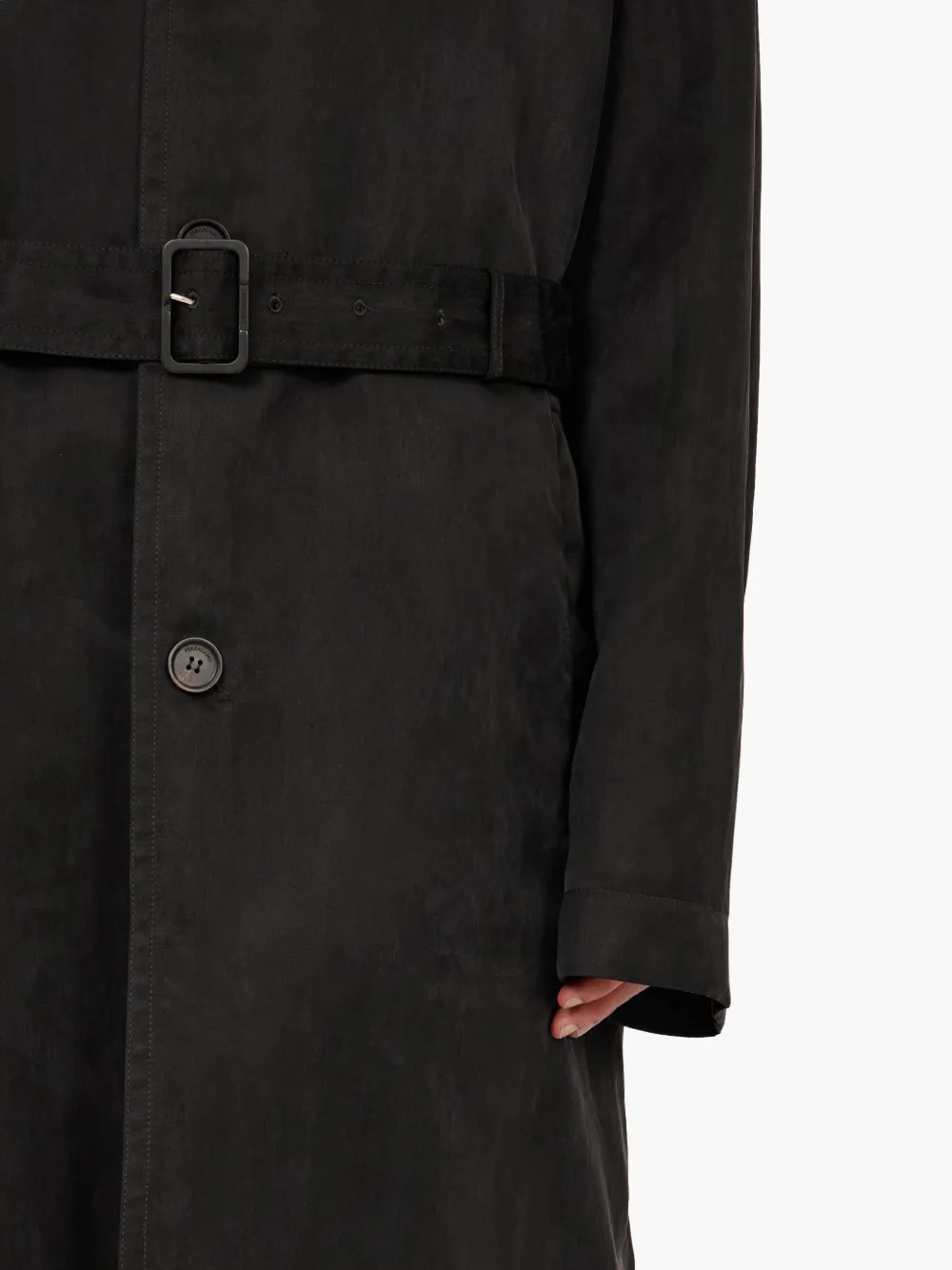 Ferragamo Jas met ceintuur Zwart
