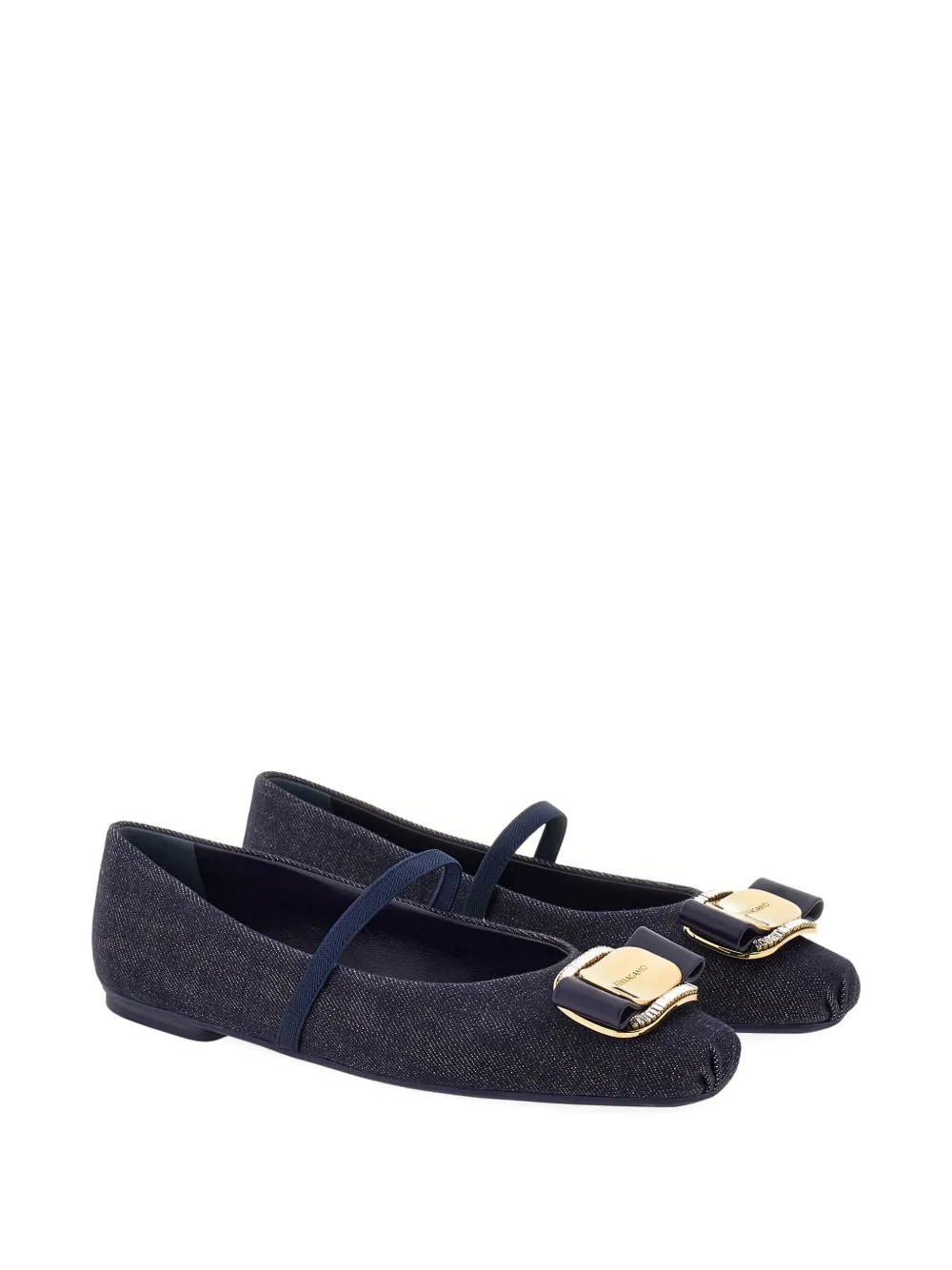 Ferragamo New Vara ballet flats - Blauw