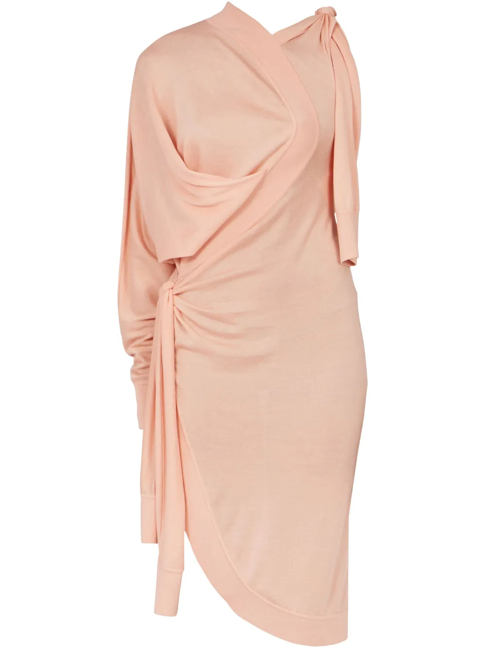 Ferragamo Asymmetrische jurk Roze