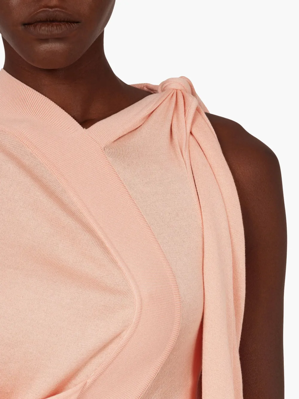 Ferragamo Asymmetrische jurk Roze