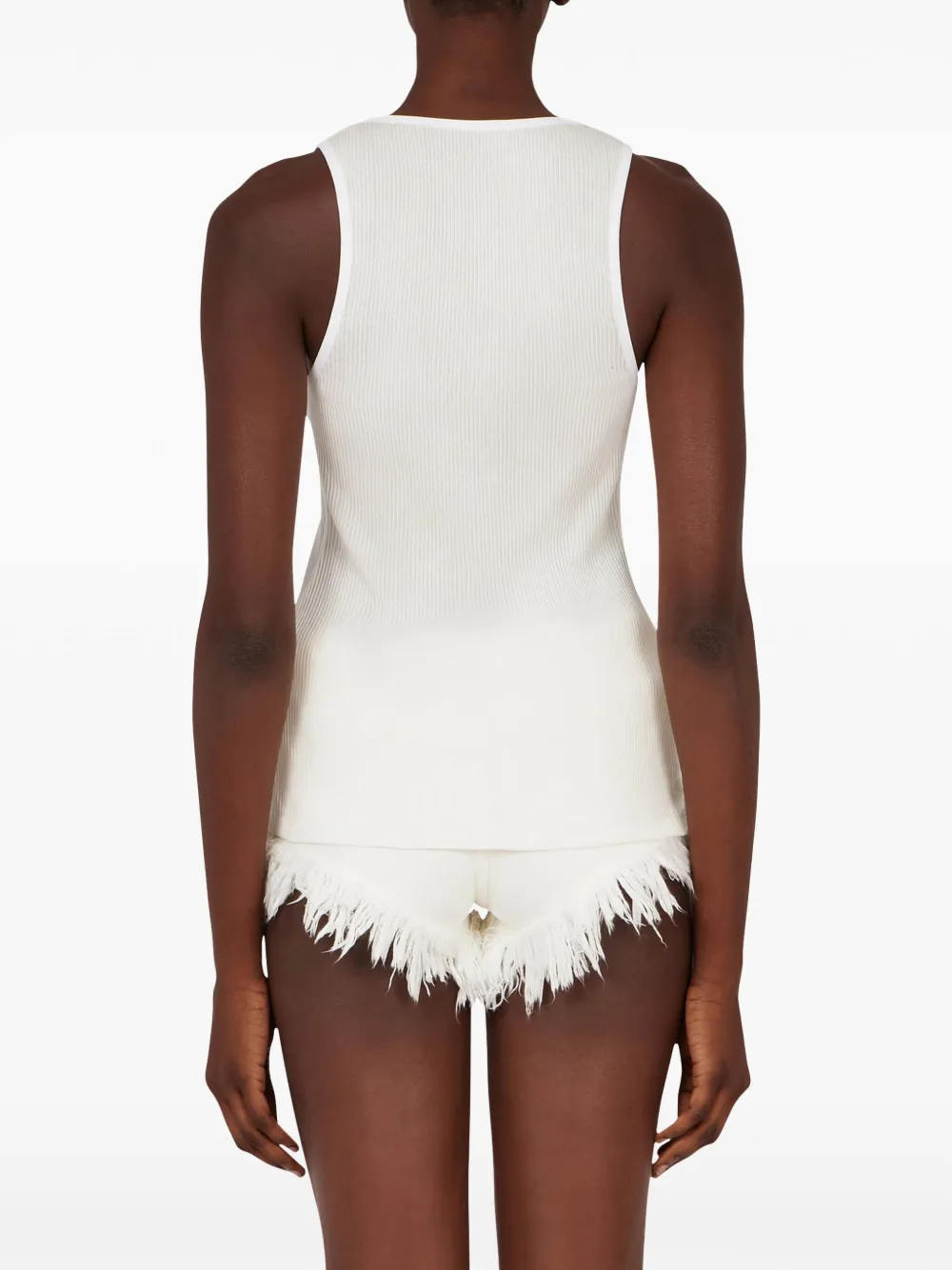 Ferragamo Katoenen gilet Wit