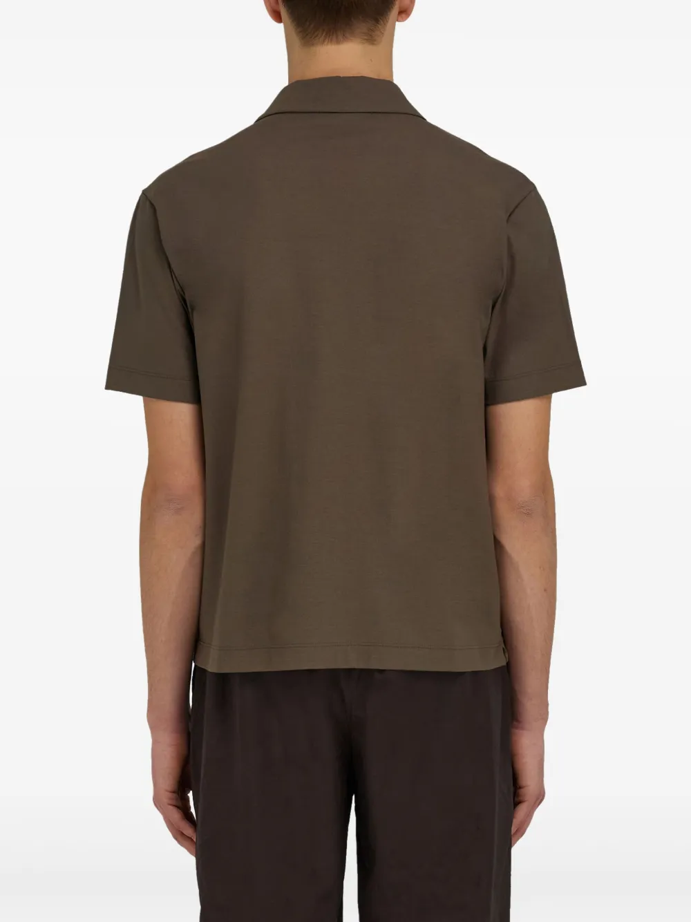 Ferragamo Kenmerkend katoenen poloshirt Bruin