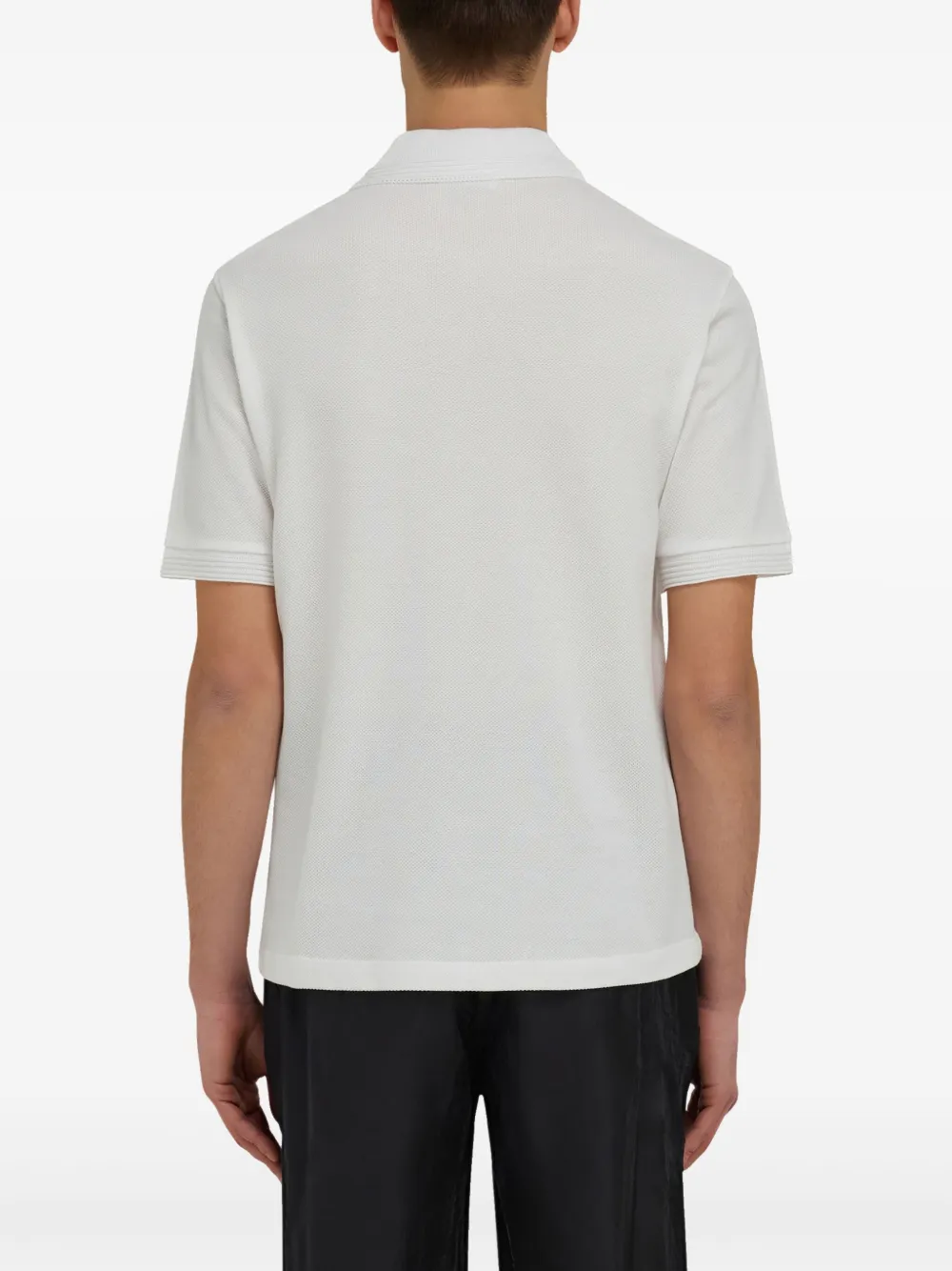 Ferragamo Katoenen poloshirt Wit