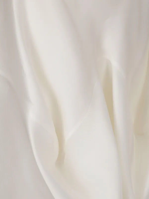 【送料&関税込】Khaite sawyer White Silk Skirt KHAITE Sawyer Midi Skirt | White | FARFETCH