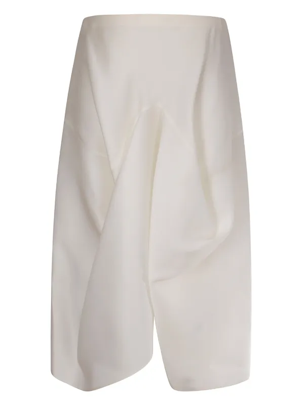 ワンピース KHAITE Women Mid Skirts 54884114 WHITE Cotton midi skirt in white - Khaite | Mytheresa
