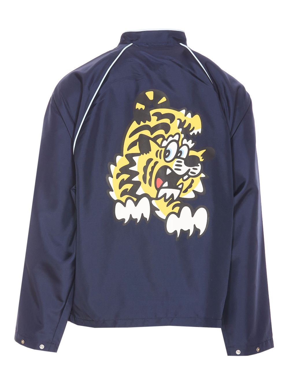 Kenzo logo print jacket - Blue