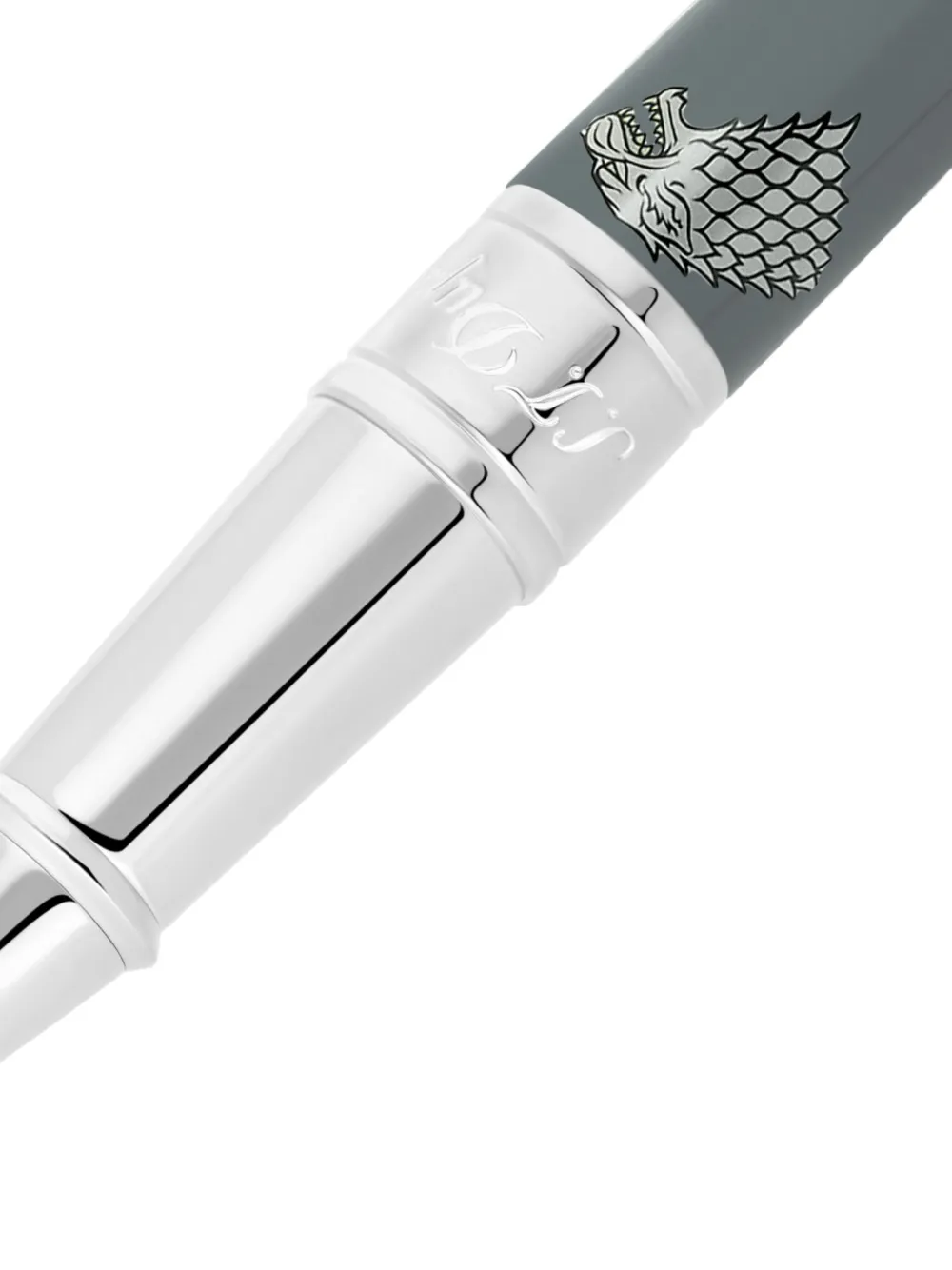 St Dupont X Game Of Thrones Rollerball Pen In Grey