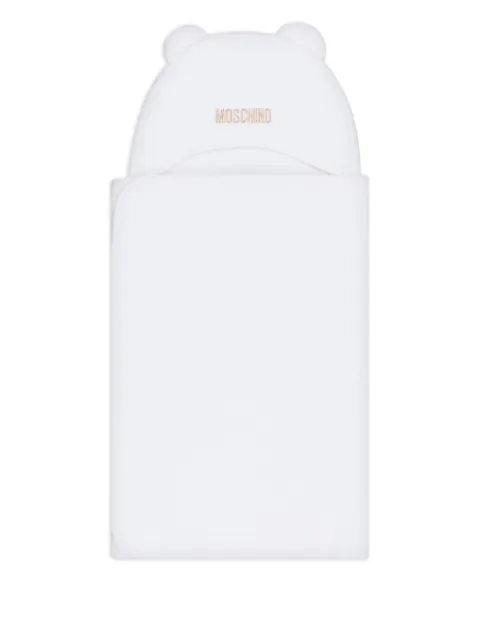 Moschino Kids cotton towel