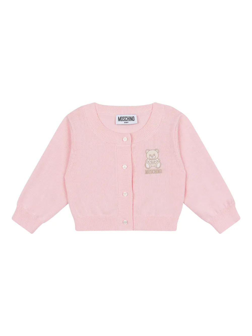 Moschino Kids Teddy Bear vest Roze