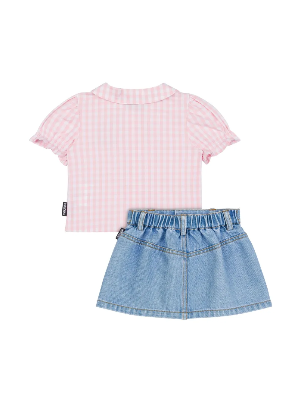 Moschino Kids Spijkerrok set Blauw